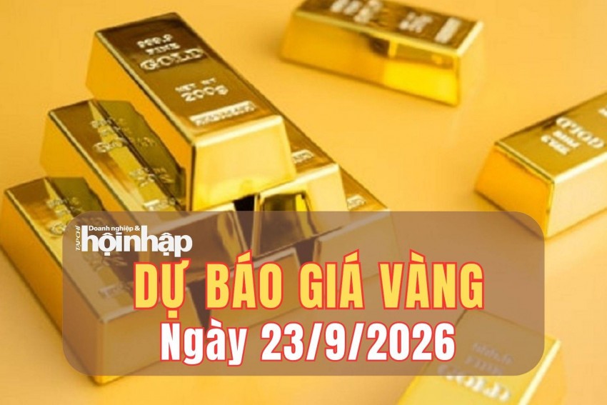 Dự báo giá vàng ngày mai 23/9: Giá vàng trong nước và thế giới khó tránh đà giảm